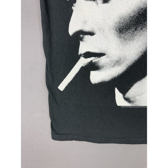 David Bowie Band Music Tee Black XSmall Promo Face Graphic Tee Rare - Picture 5 of 11